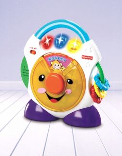 New Fisher Price Laugh Learn Nursery Rhymes CD Player Baby Toddler Toy