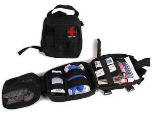 Jeep Truck SUV Car First Aid Bag and 50 Piece Aid Kit Attaches to Roll Bar Other