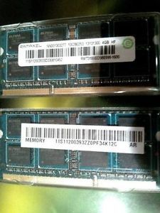 Ramaxel 8GB DDR3 2x4GB PC3 12800s 1600MHz Laptop Memory Mac ThinkPad HP Dell RAM