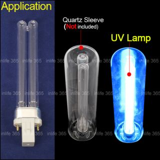 TUV PL s 9W 2P UVC Germicidal Lamp UV Ultraviolet Light Bulb Tube F Pond Filter