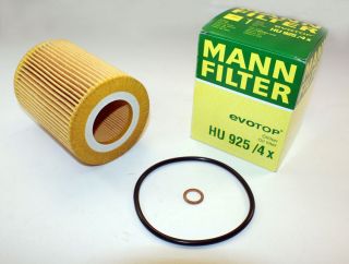 Mann Filter HU925 4X Oil Filter OE Brand Made for BMW Genuine Mann Filters