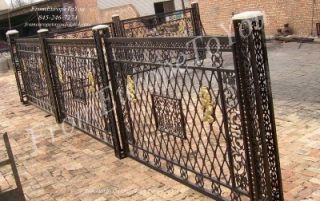 Victorian Style Cast Iron and Tubular Fence System HS265