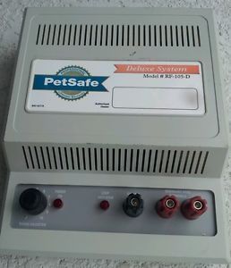 PetSafe Wireless Pet Dog Fence Deluxe System Model RF 105 D RF 104 Transmitter