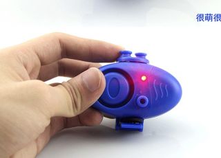 Pro Electronic Fish Bite Sound Alarm LED Light Alert Bell Clip on Fishing Rod
