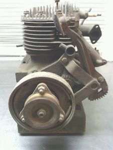 Antique Cushman Scooter Husky Engine Vintage RARE