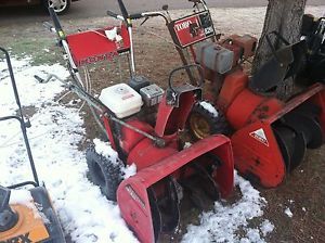 Honda HS55 Wheel Drive Snow Thrower Serviced and Ready to Blow Snow Blower