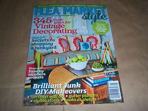 Flea Market Style Magazine 2013 345 Fresh Ideas for Vintage Decorating New
