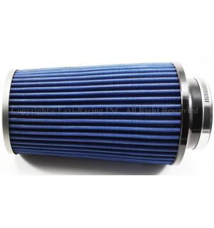 4" inch 101mm Air Dry Filter Inlet Universal Cone Truck Intake Blue