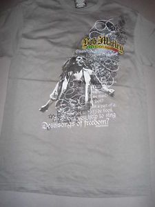 Bob Marley Freedom Fighter T Shirt New