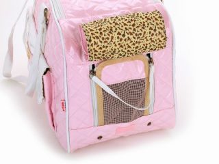 Gorgeous Pet Dog Cat Carrier Tote Handbag Pink or Blue