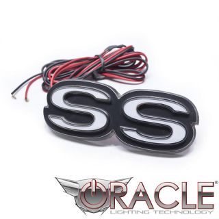 Brand New Oracle Super Bright LED Green Glowing Chevy SS Super Sport Emblem