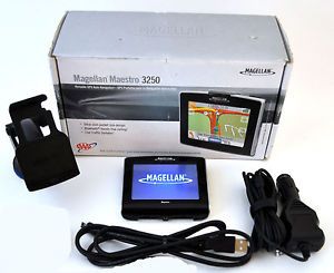 Magellan Maestro 3250 Car Portable GPS Navigator System Auto Refurbished in Box