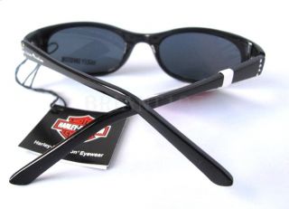 Auth Harley Davidson Sunglasses HDS446 Black Pouch