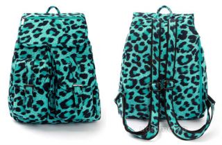Zebra Leopard Backpacks Bookbags Animal Print Backpack Book Bag School Bags