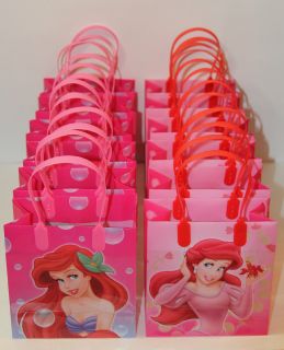 12pc Disney Ariel Little Mermaid Goodie Bags Party Favor Bags Gift Bags