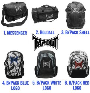 Tapout Bag Backpack Messenger Holdall MMA UFC Fight Training Gym Martial Arts
