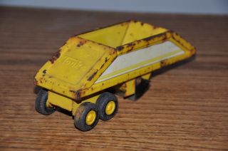 Lot 5 Vintage Toy Parts Horse Trailer Fire Truck Trailers Belly Dump Truck