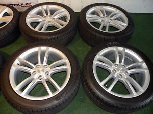 19" Factory Tesla Model s Wheels Michelin Tires 2013 Silver 20 21