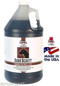 Top Performance Dark Beauty Shampoo Hair Fur Dye Color Pet Dog Grooming Gallon