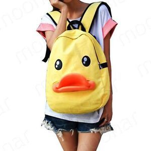 New Cute Duck Mouth Girl's Bookbags Backpack Shoulder Bags Schoolbags Knapsack
