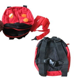 Cute Ladybug Bat Wing Baby Kid Walking Safety Harnesses Backpack Strap Bag Leash
