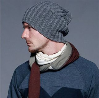 New Unisex Men Women Boy Hip Hop Warm Winter Wool Knit Ski Beanie Skull Cap Hat