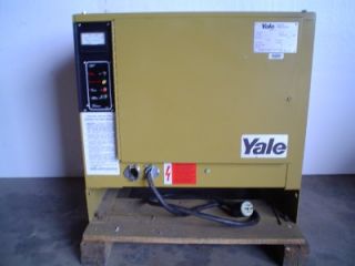 Yale 24 Volt Electric Forklift Battery Charger 3 Phase