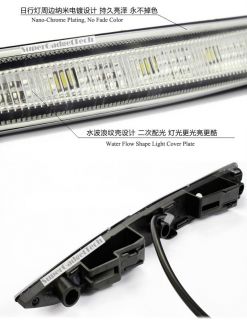Brand New DRL LED Daytime Running Light Strip for Ford Kuga Escape 2012 2013