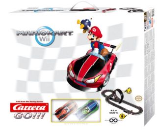 Carrera Go 62286 Mario Kart Wii Slot Car Racing Set w Tracks New Same Day SHIP