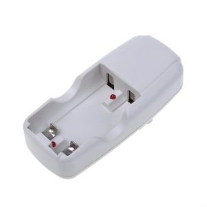 White AA AAA Rechargeable Battery Charger Adapter AC 110V 230V US Type