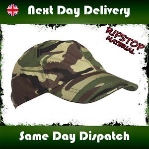 New Kids Camouflage British DPM Baseball Cap Camo Hat Boys Unisex Peak