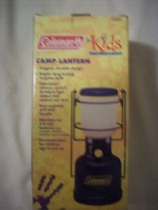 Coleman for Kids Small Camping Lantern Model 5310 9” Uses Batteries Works Fine