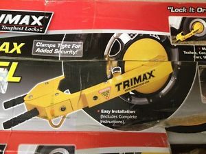Trimax Trailer Truck Car Ultra Max Wheel Lock Tire Boot Clamp TWL100 X1