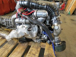 JDM Mazda FD3S RX7 13B Engine Rotary Twin Turbo 5 Speed M T Apex Power ECU