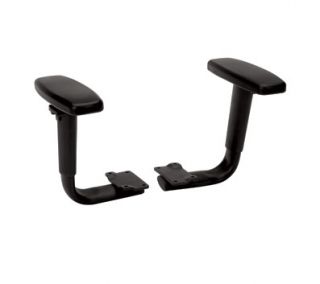 HON Height Adjustable T Arms for Volt Series Chairs, Black