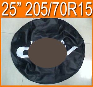 99 06 25" Honda CRV CR V 205 70R15 Soft Leather Spare Tire Wheel Cover 205 60R16