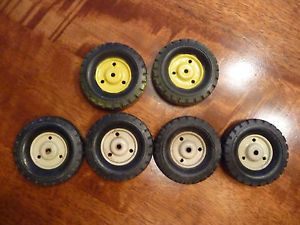 Tru Scale Toy Truck and or Wagon Wheels and Tires