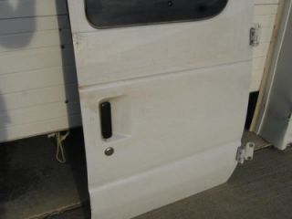 92 07 Ford Econoline E 250 Van OE RH LH White Side Cargo Van Doors with Glass