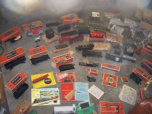 RARE Huge Lot 1940s 1950s Lionel Trains Sets Engines Tenders Tracks w Boxes