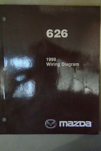 1999 Mazda 626 Car Electrical Wiring Diagram Manual