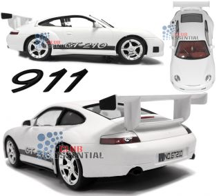1 12 Scale Porsche 911 Radio Remote Controlled RC Car Rechargeable Batteries