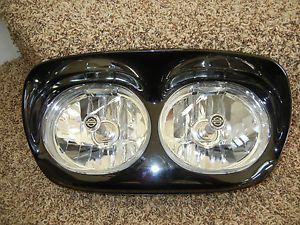 Harley Davidson Road Glide Headlight Assembly and Trim Ring