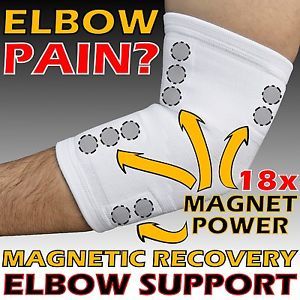 Magnetic Recovery Elbow Joint Support Brace Golf Tennis Arthritis Tendonitis