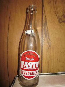 Drink Tasty Beverages 9oz R w ACL Soda Pop Bottle Tasty Bev Co Tulsa Oklahoma