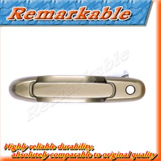 HD123 98 03 Toyota Sienna Outside Door Handle Front Left Sable Pearl 4N7 New