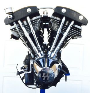 Vintage Harley Shovelhead Engine 74” Std Motor Nice Clean Chopper Bobber Custom