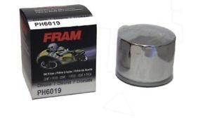 Fram Oil Filter PH6019 Chrome for Harley Davidson OEM 63782 80 63810 80A