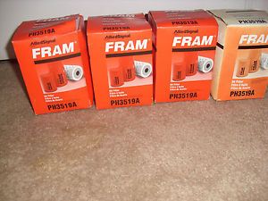 4 New Fram Transmission Oil Filters PH3519A  Cheapest on
