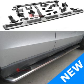 09 13 Audi Q5 Utility SUV Aluminum Running Board Foot Side Step Bar Rail Kit Set