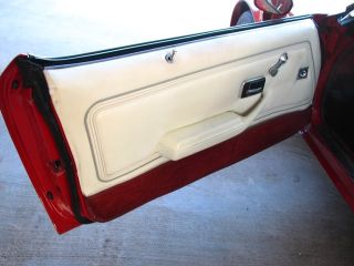 Pontiac Trans Am Bucanner Red White Interior